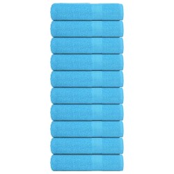 Serviettes de douche FROGN 10pcs turquoise 70x140cm 360 g/m² 542954542954