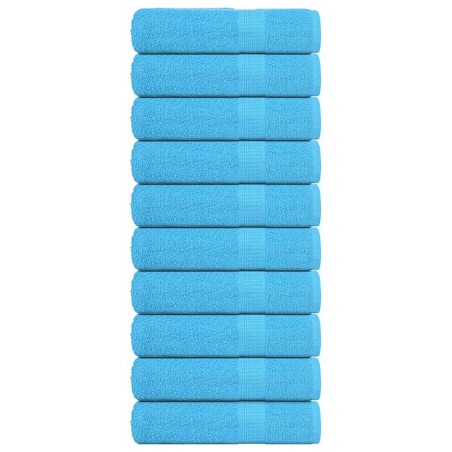 Serviettes de douche FROGN 10pcs turquoise 70x140cm 360 g/m² 542954542954