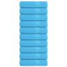 Serviettes de douche FROGN 10pcs turquoise 70x140cm 360 g/m² 542954542954