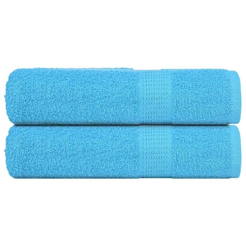 Serviettes de douche FROGN 2 pcs turquoise 70x140cm 360 g/m² 542956542956