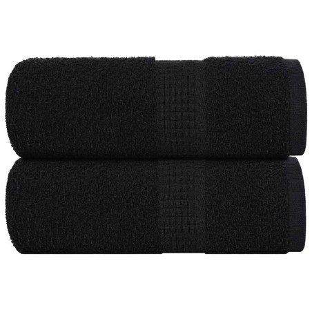 Serviettes de toilette FROGN 2 pièces Noir 30x30 cm 360 g/m² 542962542962