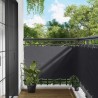 Écran de balcon Anthracite 100 x 1000 cm Tissu Oxford 542964542964
