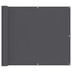 Écran de balcon Anthracite 100 x 700 cm Tissu Oxford 542965542965