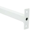 Barre de sécurité de fenêtre réglable 3 pcs Blanc Acier 542980542980