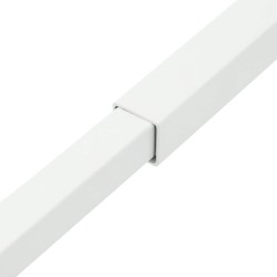 Barre de sécurité de fenêtre réglable 3 pcs Blanc Acier 542980542980