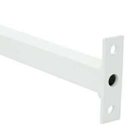 Barre de sécurité de fenêtre réglable Blanc 710 -1200 mm Acier 542984542984