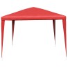 Tente de fête Rouge 400 x 300 x 255 cm PE et acier 542987542987
