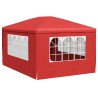 Tente de fête Rouge 400 x 300 x 255 cm PE et acier 542988542988