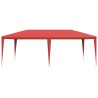 Tente de fête Rouge 600 x 300 x 255 cm PE et acier 542989542989