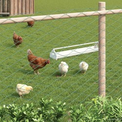 Clôture en treillis métallique Vert 2 x 20 m Acier 542991542991