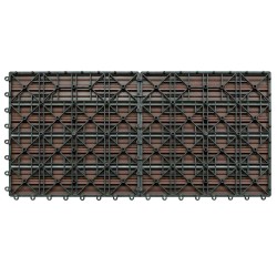 Carreau de terrasse 6 pcs Marron 60 x 30 cm WPC 543008543008
