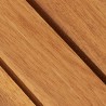 Carreau de terrasse 10 pcs Marron 30 x 30 cm Bois d'acacia 543012543012