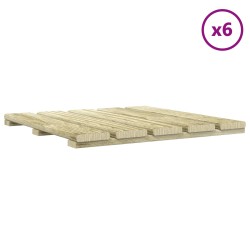 Carreau de terrasse 6 pcs Vert 50 x 50 cm 543013543013