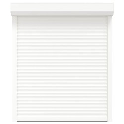 Store Roulant Blanc 110 x 130 cm Aluminium et Polyuréthane 543023543023