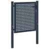 Portail de clôture Anthracite 102x75 cm Acier 543036543036