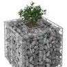 Lit surélevé gabion Argenté 60 x 60 x 55 cm Acier galvanisé 543039543039