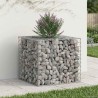 Lit surélevé gabion Argenté 60 x 60 x 55 cm Acier galvanisé 543039543039
