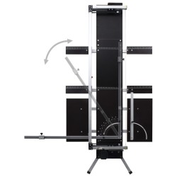 Coupe-mousse avec pieds en aluminium 200 W 543058543058