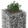 Lit surélevé gabion Argenté 50 x 50 x 80 cm Acier galvanisé 543068543068