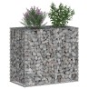 Lit surélevé gabion Argenté 90 x 50 x 80 cm Acier galvanisé 543069543069