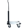 Chariot de transport pliable 150 kg Aluminium Argenté   543070543070