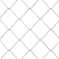 Clôture en treillis métallique Galvanisé 2 x 10 m Verre 543075543075