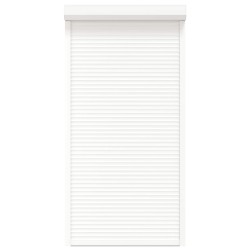 Store Roulant Blanc 110 x 220 cm Aluminium et Polyuréthane 543080543080
