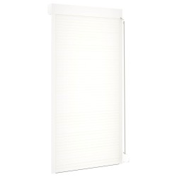 Store Roulant Blanc 110 x 220 cm Aluminium et Polyuréthane 543080543080