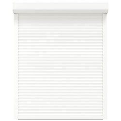 Store Roulant Blanc 120 x 150 cm Aluminium et Polyuréthane 543095543095