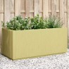 Boîte de fleurs de jardin Vert 80 x 36 x 35 cm PP 543141543141
