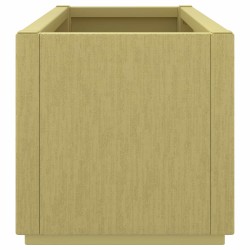 Boîte de fleurs de jardin Vert 80 x 36 x 35 cm PP 543141543141