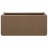 Boîte de fleurs de jardin Marron 80 x 36 x 35 cm PP 543145543145