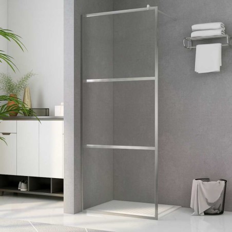 Paroi de douche à l'italienne à verre ESG transparent 90x195 cm 543146543146