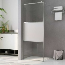 Paroi de douche à l'italienne à verre ESG demi-dépoli 80x195 cm 543150543150