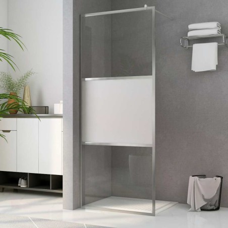 Paroi de douche à l'italienne à verre ESG demi-dépoli 80x195 cm 543150543150