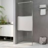 Paroi de douche à l'italienne à verre ESG demi-dépoli 80x195 cm 543150543150