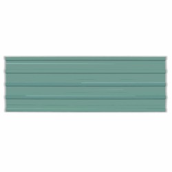 Panneau de toiture 12 pcs Vert 129 x 45 cm Acier galvanisé 543159543159