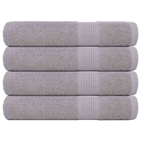 Serviettes FROGN 4 pcs gris 100x200 cm 360 g/m² 543196543196