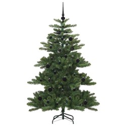 Sapin de Noël Artificiel à Branches Articulées Vert 150 cm 543197543197