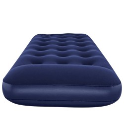 Bestway Lit gonflable floqué avec pompe à pied intégrée 185x76x28 cm 543198543198