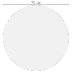 Protecteur de table mat Ø 70 cm 1,6 mm PVC 543200543200