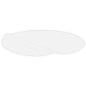 Protecteur de table transparent Ø 80 cm 2 mm PVC 543204543204