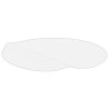 Protecteur de table mat Ø 60 cm 1,6 mm PVC 543206543206