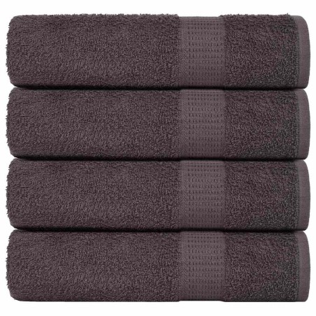 Essuie-mains FROGN 4 pcs anthracite 50x100 cm 360 g/m² 543214543214