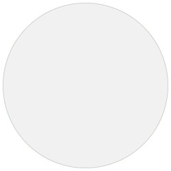 Protecteur de table mat Ø 100 cm 1,6 mm PVC 543218543218