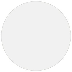 Protecteur de table Mat Ø 120 cm 1,6 mm PVC 543222543222