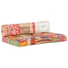 Coussin de canapé palette Multicolore Tissu Patchwork  543233543233