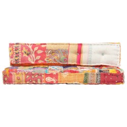 Coussin de canapé palette Multicolore Tissu Patchwork  543233543233