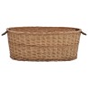 Panier à bois de chauffage poignées de transport 88x57x34 cm 543244543244
