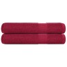 Serviettes FROGN 2 pcs bordeaux 100x200 cm 360 g/m² 543246543246